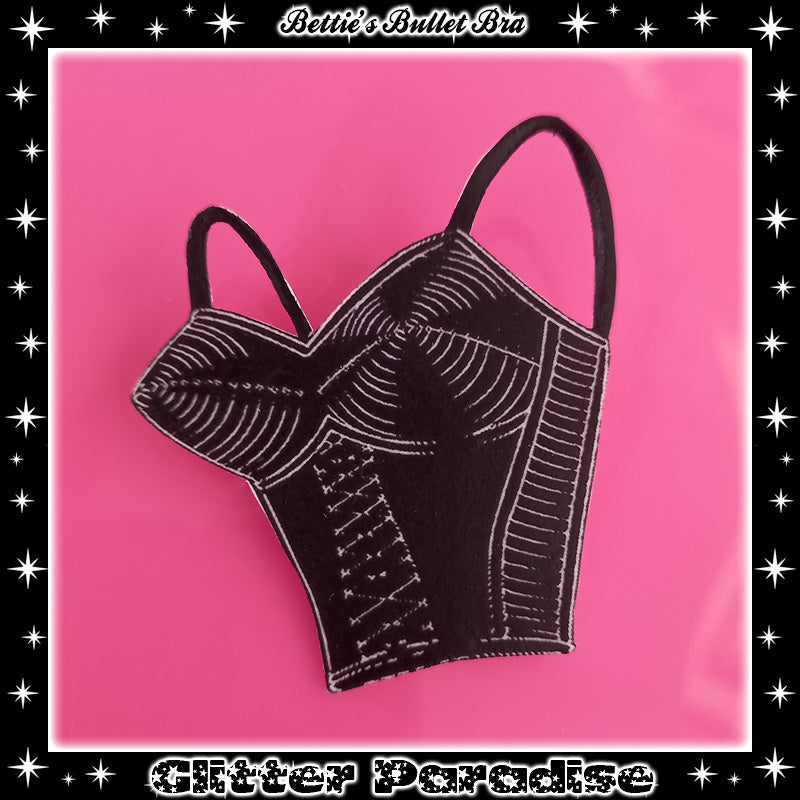 Brooch: Bettie's Bullet Bra