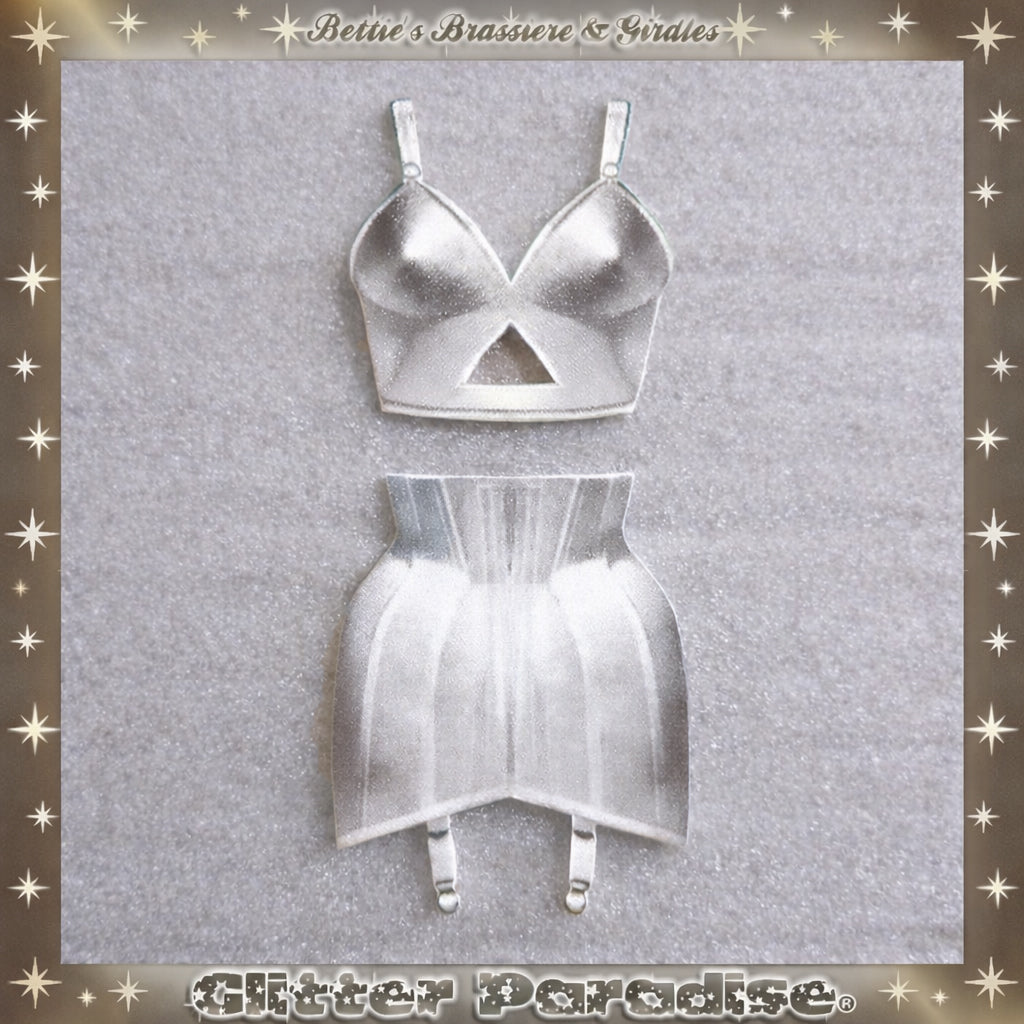 Brooches: Bettie's Brassière and Girdles