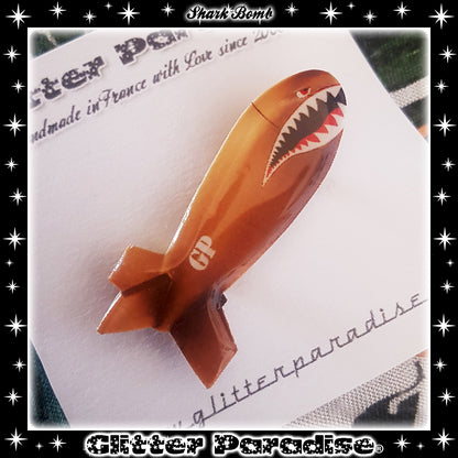 Broche :  Shark Bomb