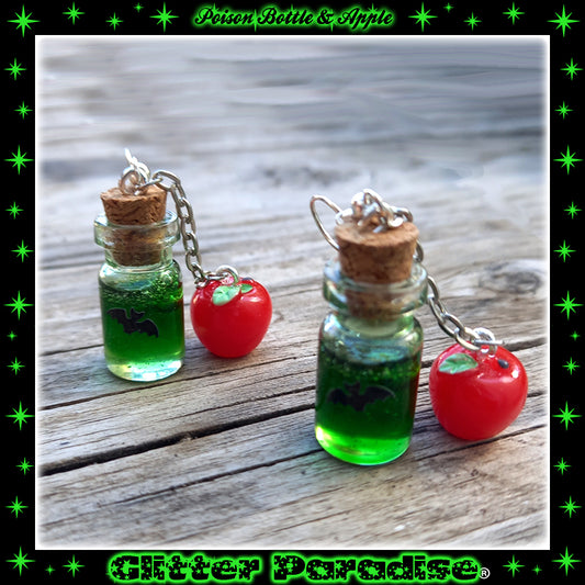 Earrings: Poison & Apple