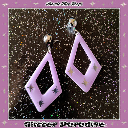 Earrings: Starlite Kite Hoops