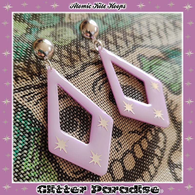 Earrings: Starlite Kite Hoops