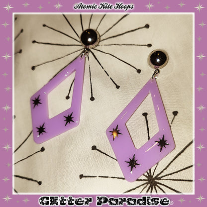 Earrings: Starlite Kite Hoops