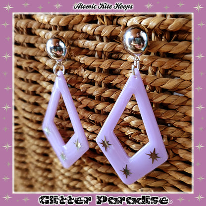Earrings: Starlite Kite Hoops