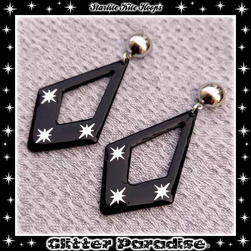 Earrings: Starlite Kite Hoops