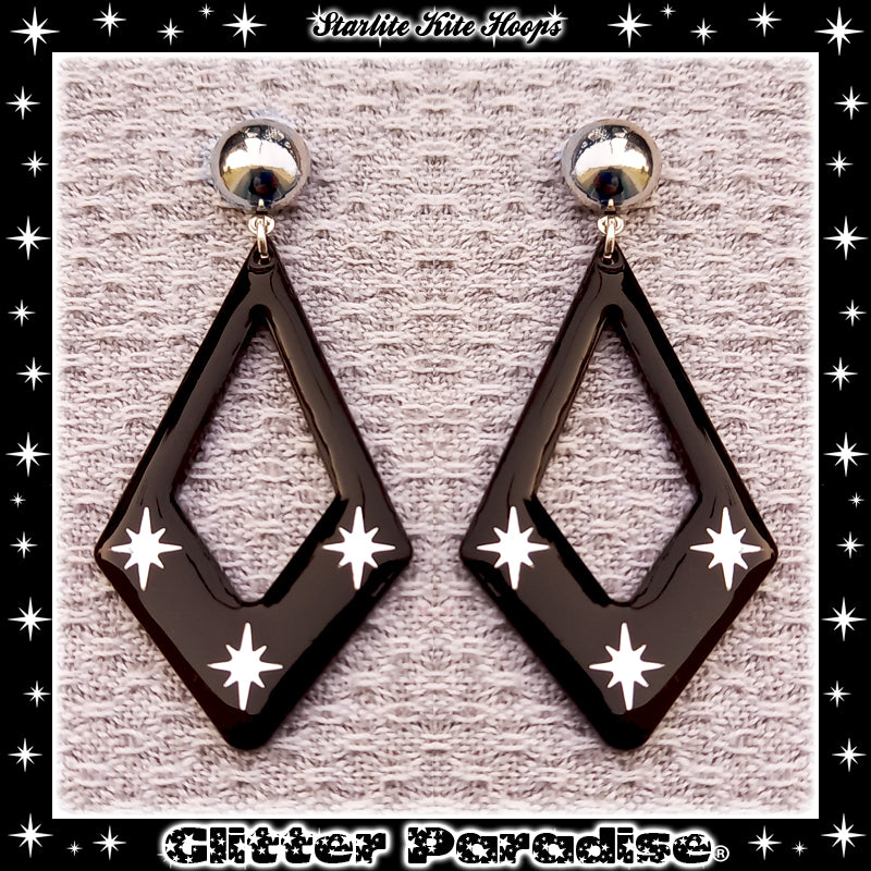 Earrings: Starlite Kite Hoops