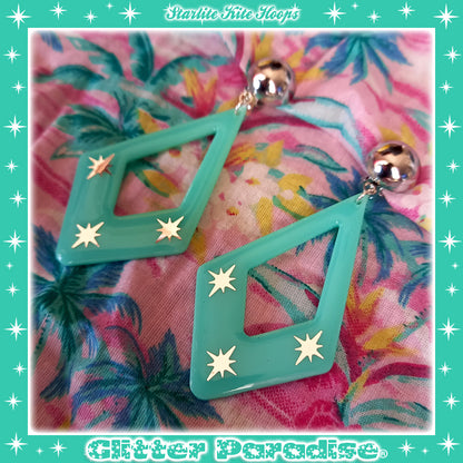Earrings: Starlite Kite Hoops