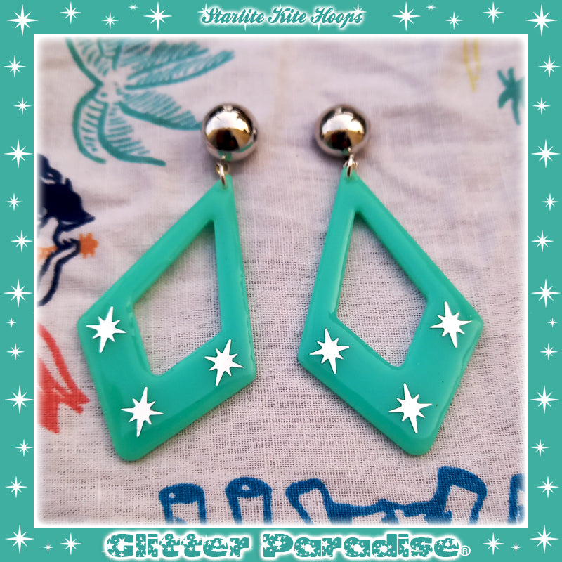 Earrings: Starlite Kite Hoops