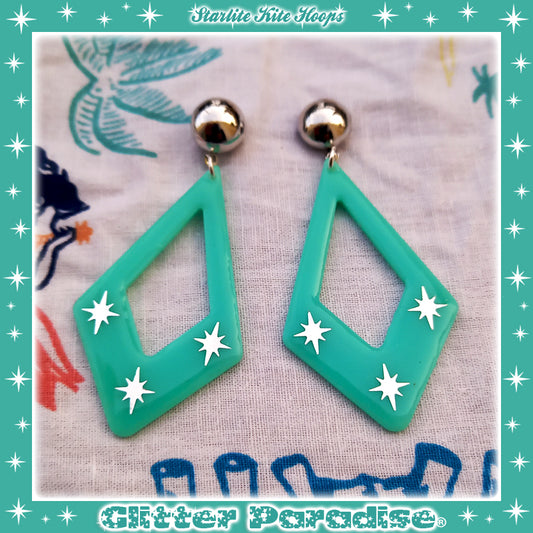 Earrings: Starlite Kite Hoops