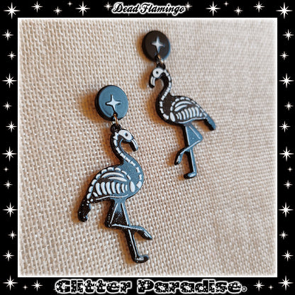 Boucles d'oreilles : Dead Flamingo