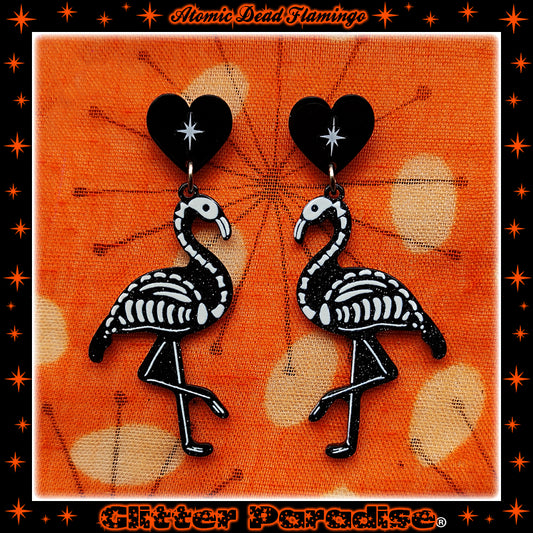 Boucles d'oreilles : Dead Flamingo