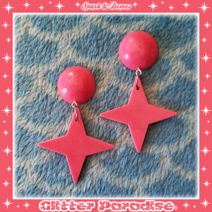 Earrings: Spark and Domes