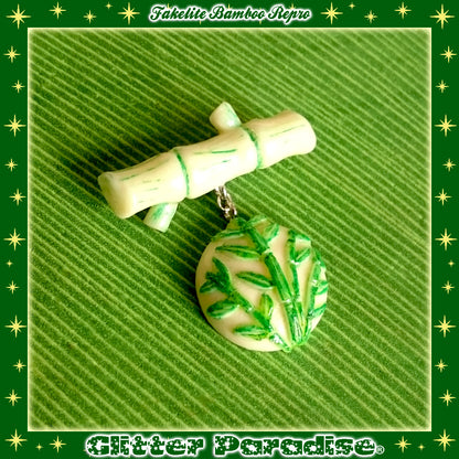 Broche: Vintage Bamboo Replica