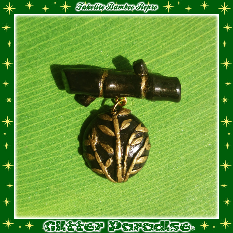 Broche: Vintage Bamboo Replica