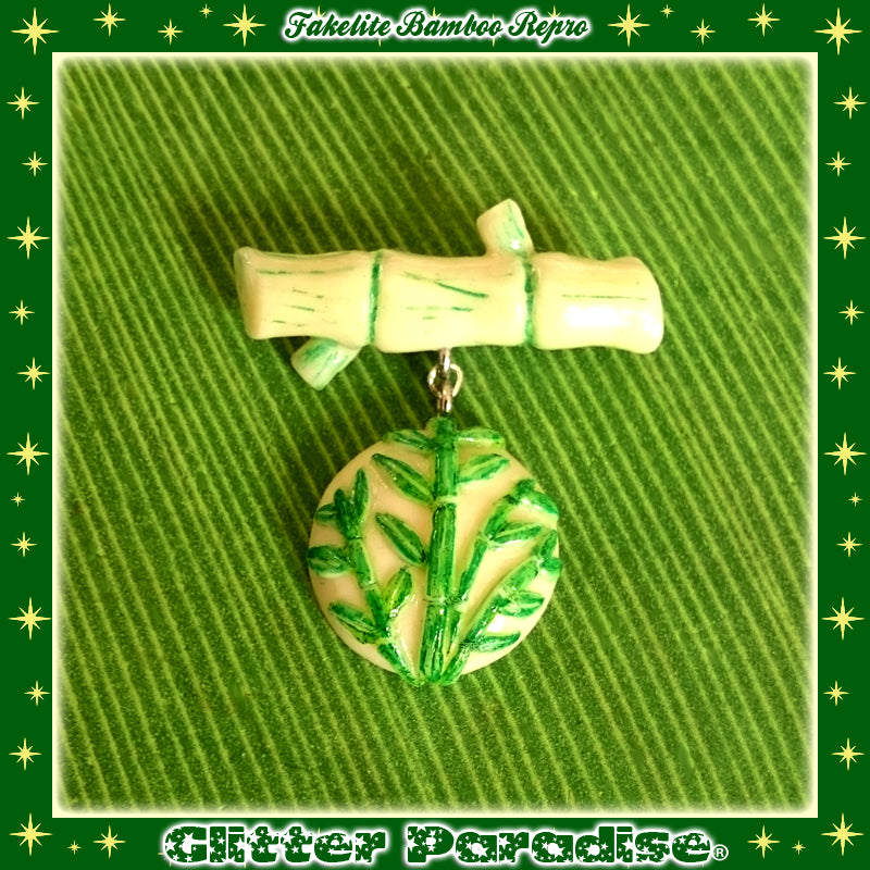 Broche: Vintage Bamboo Replica