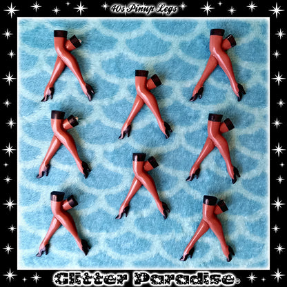 Brooch: 40s Pinup Legs