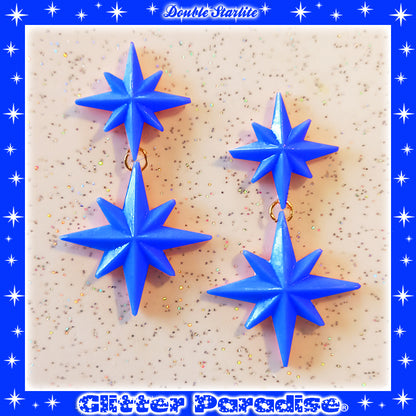 Boucles d'oreilles: Double Starlite