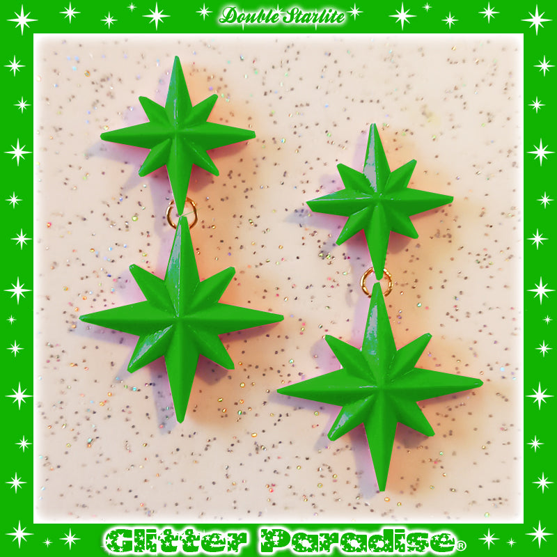 Boucles d'oreilles: Double Starlite