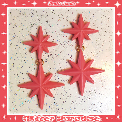 Boucles d'oreilles: Double Starlite