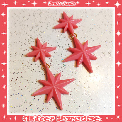 Boucles d'oreilles: Double Starlite