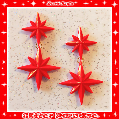 Boucles d'oreilles: Double Starlite