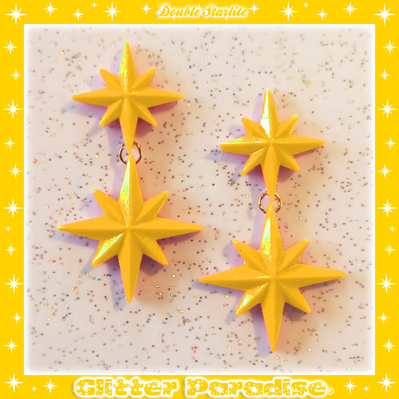 Boucles d'oreilles: Double Starlite