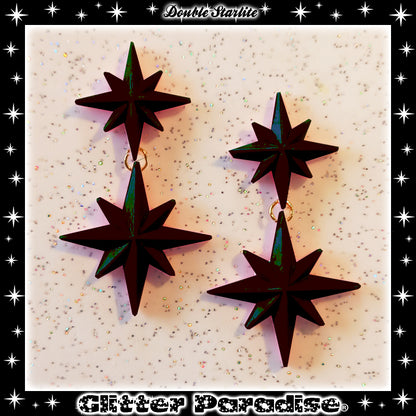 Boucles d'oreilles: Double Starlite