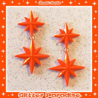 Boucles d'oreilles: Double Starlite