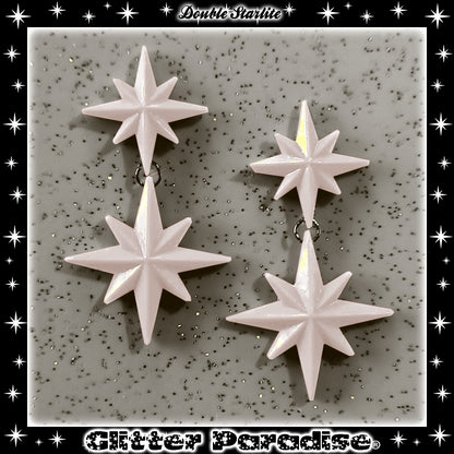 Boucles d'oreilles: Double Starlite