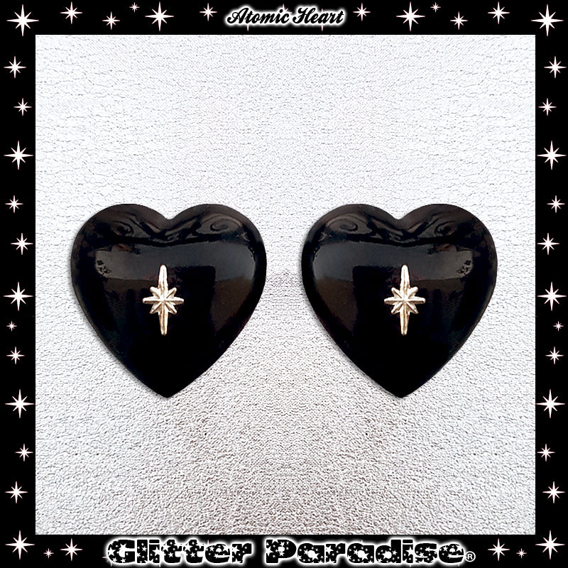 Earrings: Atomic Sweetheart Plain