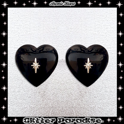 Earrings: Atomic Sweetheart Plain