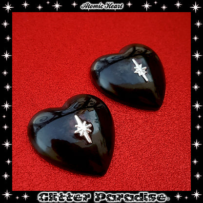 Earrings: Atomic Sweetheart Plain