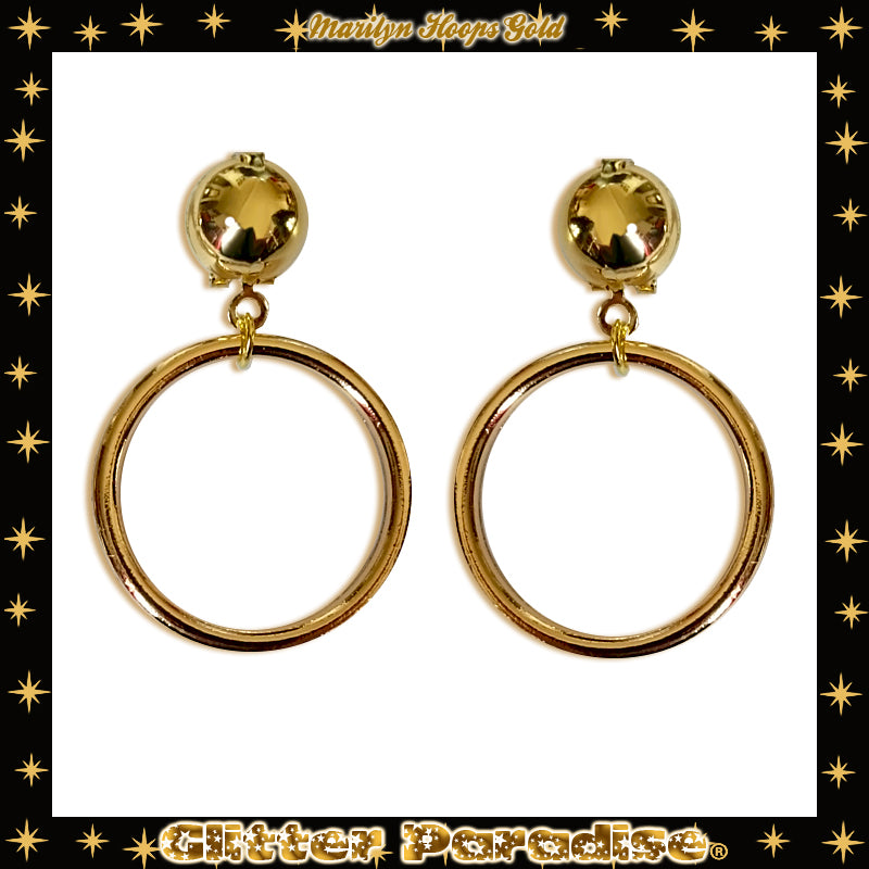 Boucles d'Oreilles : Marilyn Hoops Gold