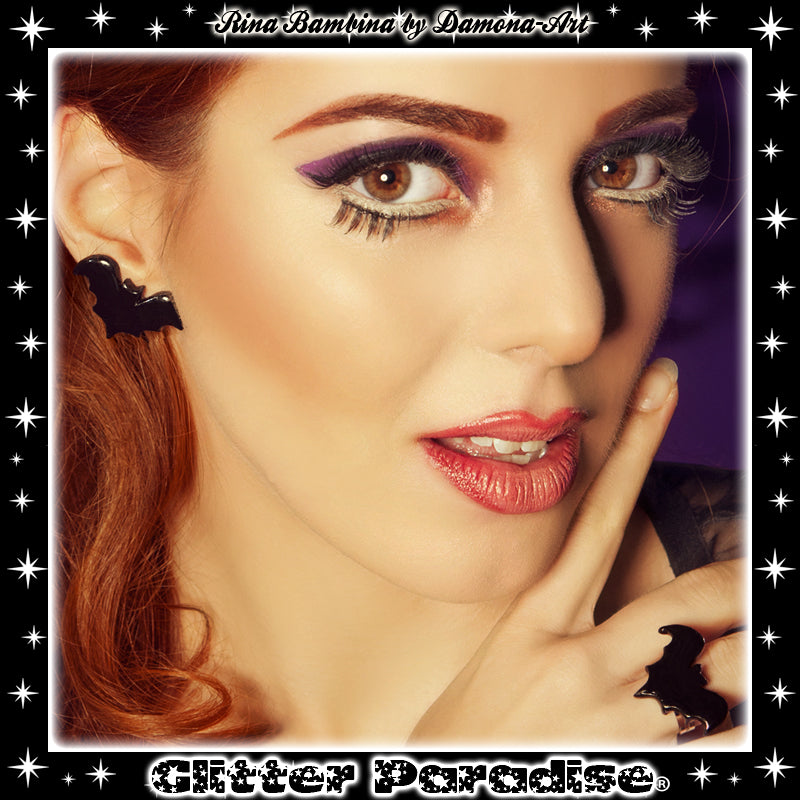 Boucles d'Oreilles : Retro Bat