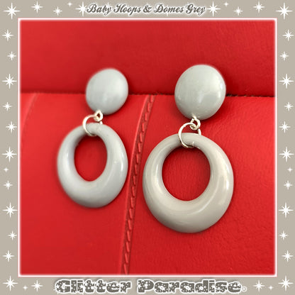 Boucles d'Oreilles: Baby Hoops & Dômes
