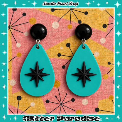 Boucles d'oreilles: Starlite Motel Drop Black