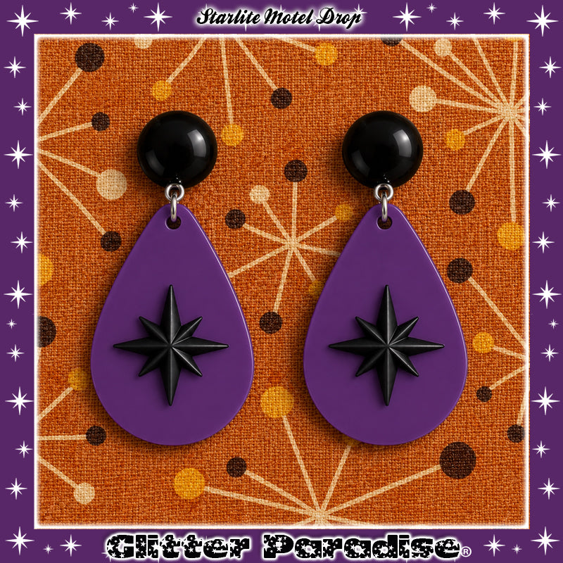 Boucles d'oreilles: Starlite Motel Drop Black