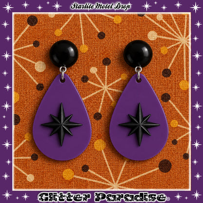 Boucles d'oreilles: Starlite Motel Drop Black
