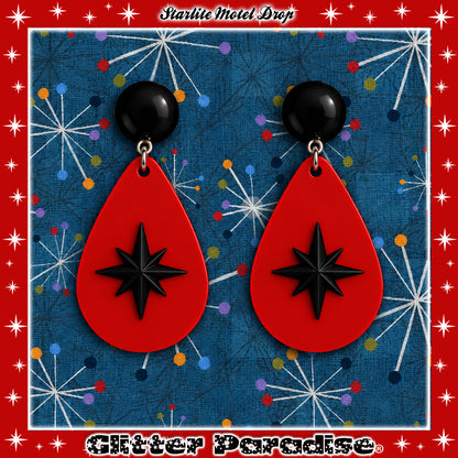 Boucles d'oreilles: Starlite Motel Drop Black