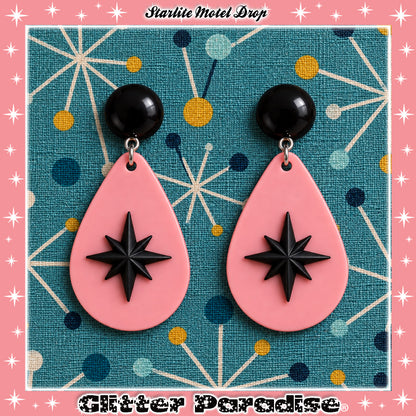 Boucles d'oreilles: Starlite Motel Drop Black