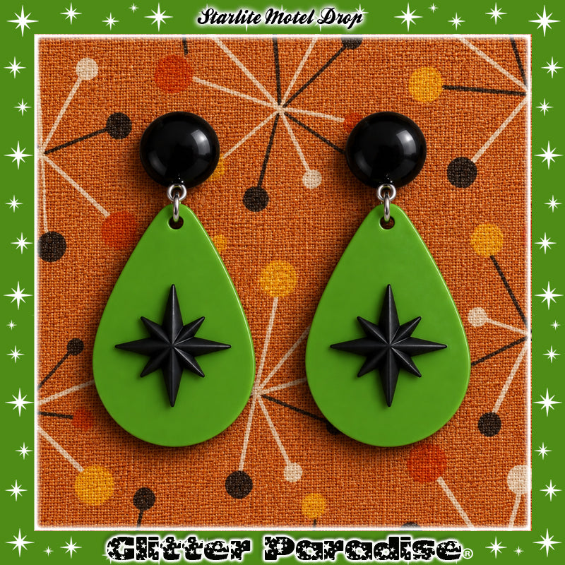 Boucles d'oreilles: Starlite Motel Drop Black