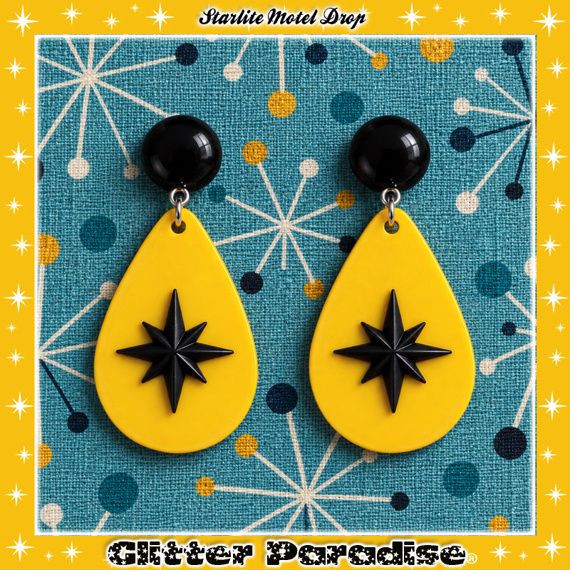 Boucles d'oreilles: Starlite Motel Drop Black