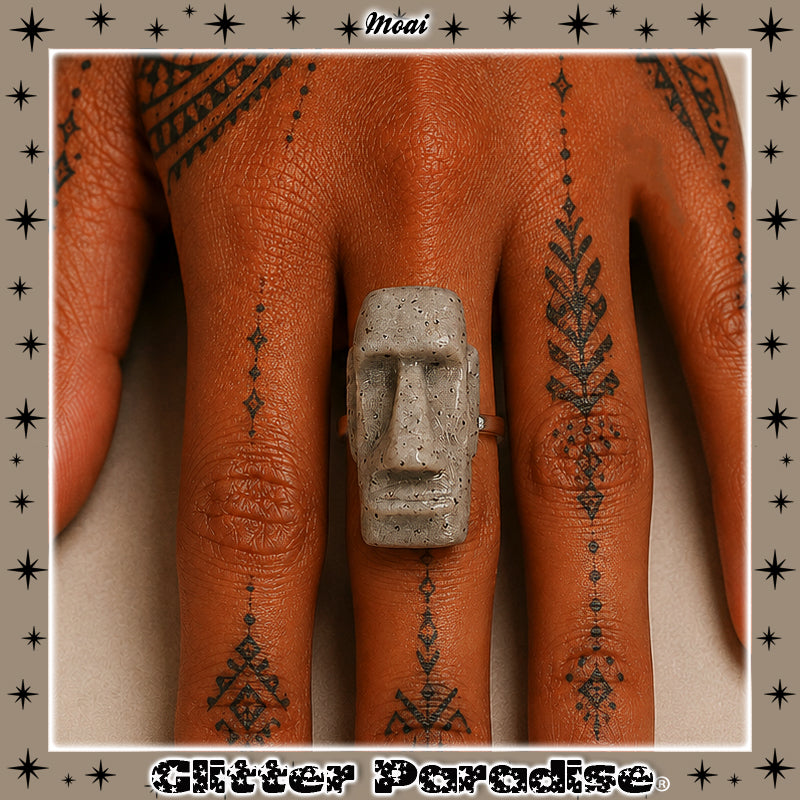 Bague : Moai