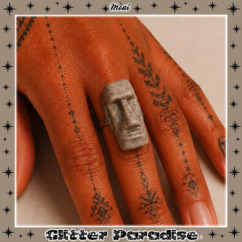 Bague : Moai