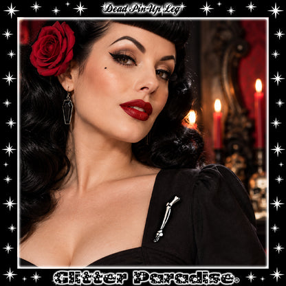 Broche: Dead Pinup Leg