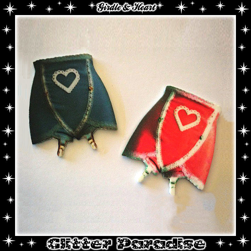 Broche : Girdle and Heart