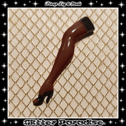 Brooch: Pinup Leg