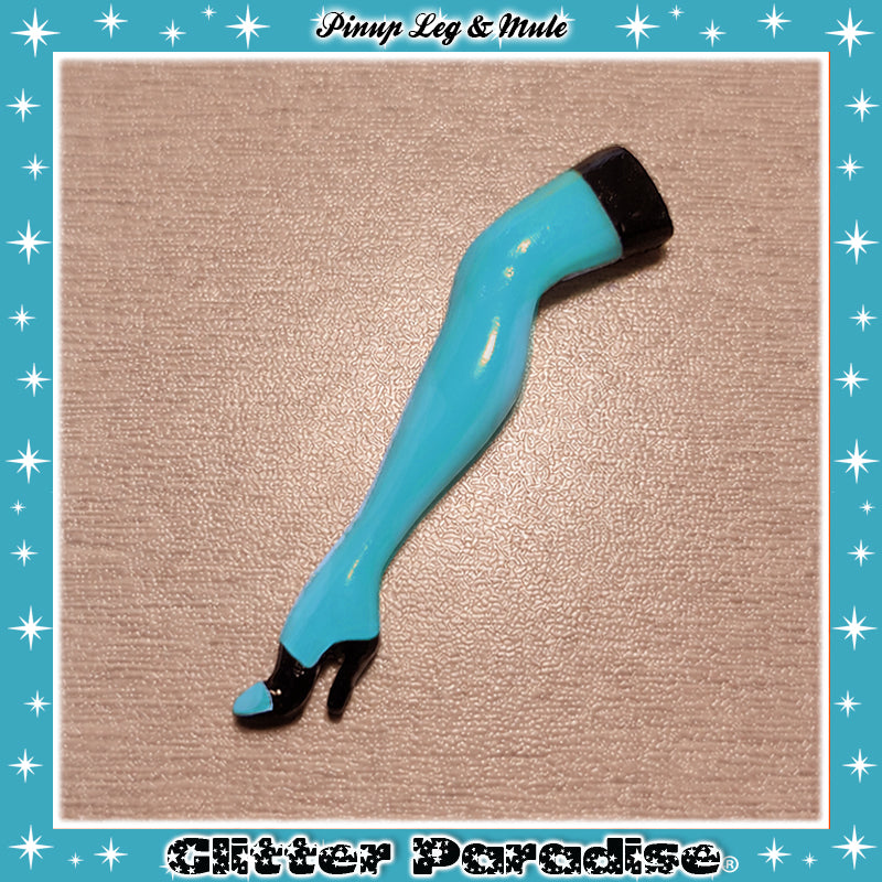 Brooch: Pinup Leg Color