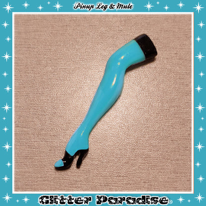 Brooch: Pinup Leg Color