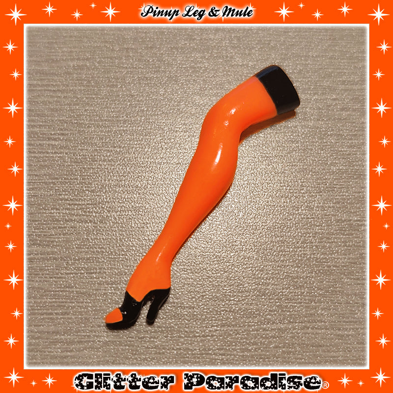 Brooch: Pinup Leg Color
